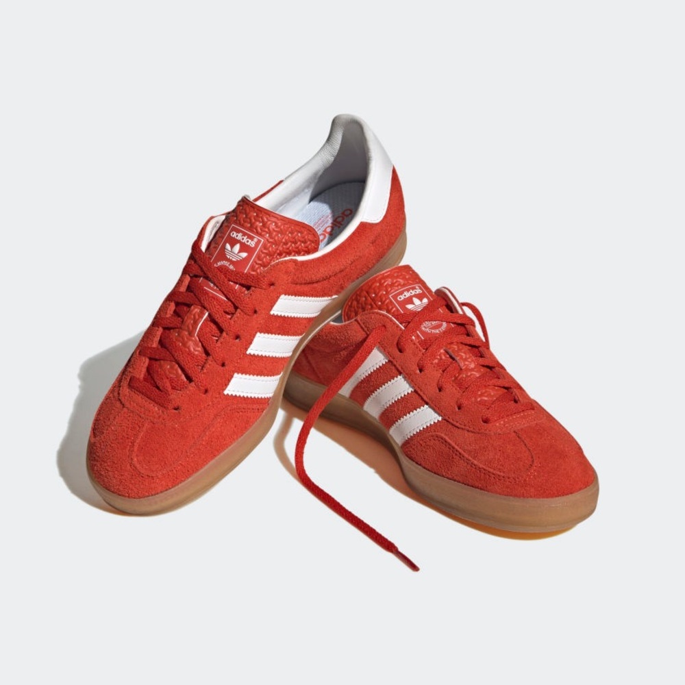 Adidas Women’s Gazelle Indoor Red Sneakers - Like New